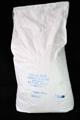 Piping Sugar DBL Milled - 12.5 kg Icing Sugar 2% Starch